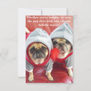 Convite Pug Elves