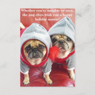 Convite Pug Elves