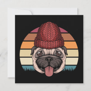 Convite Pug Gato
