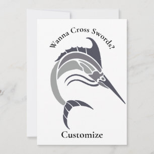 Convite Pulando Espadarte Thunder_Cove