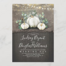 Pumpkin branco russo e o casamento do bebê