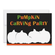 Pumpkin Carving Halloween Party