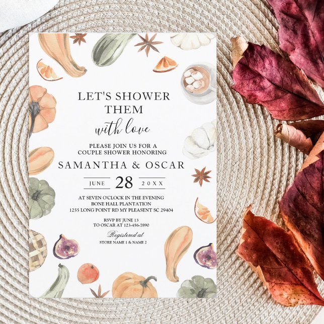 Convite Pumpkin Colorido de Trendy | Autumn Vibes (Criador carregado)
