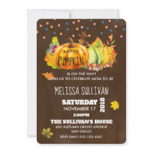 Pumpkin de aquarelas e folhas de outono sazonais