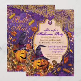 CONVITE PUMPKIN HALLOWEEN PARTITY