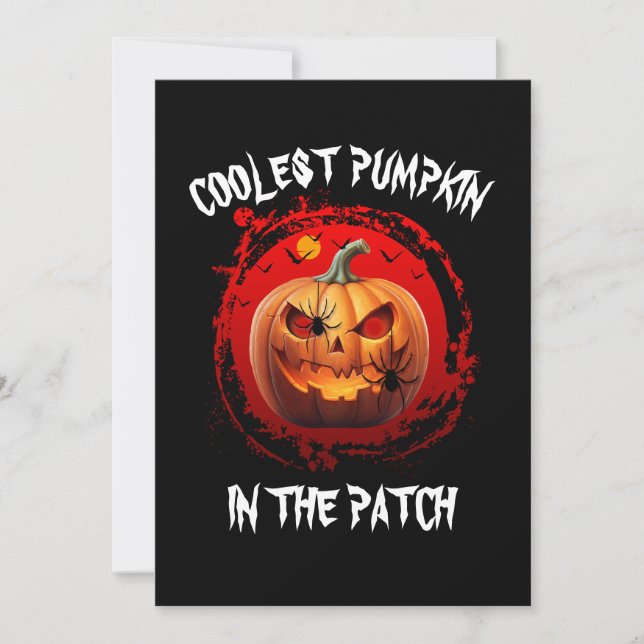 CONVITE PUMPKIN MAIS RESFRIADO NO PATCH PERSONALIZADO (Frente)