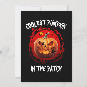 CONVITE PUMPKIN MAIS RESFRIADO NO PATCH PERSONALIZADO