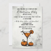 Pumpkin Martini Halloween