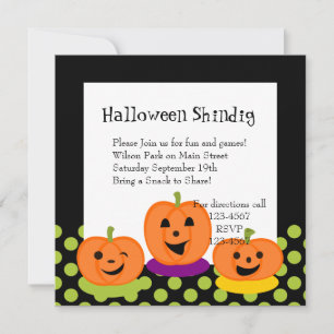 Convite Pumpkins