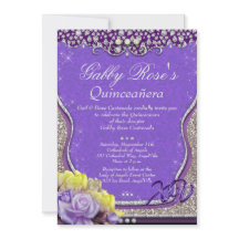 Purple Diamond Quinceañera e Sweet 16