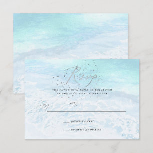 Convite PxDezines Crystal Blue Shoreline, Sand n Sea RSVP