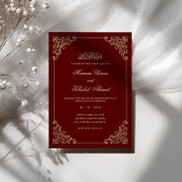 Quadro Barroco Dourado Ornate Casamento Muçulmano