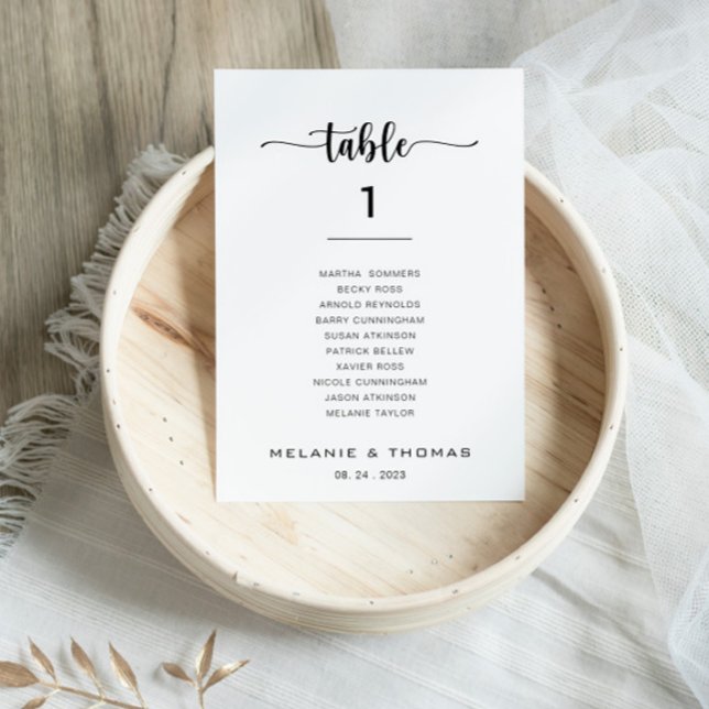 Convite Quadro Formal de Caligrafia Número 1 Quadro Sentad (Criador carregado)