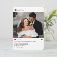 Quadro Moderno do Instagram Foto Personalizada Cas