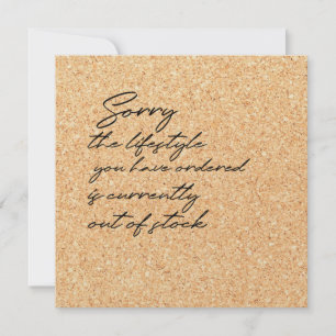 Convite QUAL É O PLANO B? 5,25 x 5,25