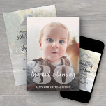 Convite Qualquer Aniversário "This Kid" Simples Moderno 2<br><div class="desc">Convide a família e os amigos para uma festa de aniversário e partilhe duas fotos favoritas com convites modernos divertidos de fotos "This Kid". Toda a redação desta modelo é simples de personalizar. As cores, os estilos de fonte e a opacidade de sobreposição podem ser facilmente personalizados com a ferramenta...</div>