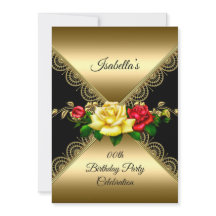 Qualquer Festa de aniversário de idade Rosas amare