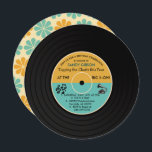 Convite QUALQUER IDADE - Aviso de Aniversário do Registro<br><div class="desc">Convite de Aniversário para Registro de Vinilo Retroativo</div>