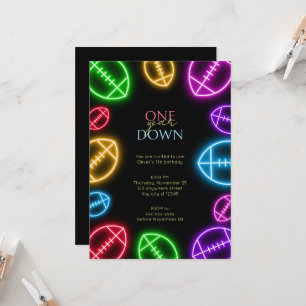 Convite Qualquer idade de aniversário de menininho de fute