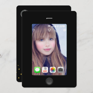 Convite Qualquer ocasião em que o Partido Selfie adicione