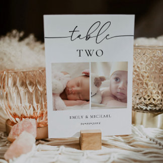 Convite Quando Tínhamos Idade, Sinal De Número Da Mesa De