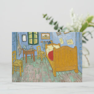 Convite Quarto de Van Gogh em Arles - Clássico Amarelo & A