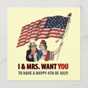 Convite Quarto do partido de julho