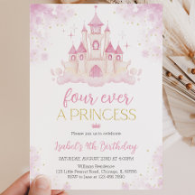 Quatro vezes a princesa 4º aniversário
