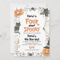 Quatro Vezes Loucas Halloween Fantasma 4º Aniversá