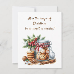 Convite 🍪 ✨ que a mágica do Natal seja tão doce quanto co