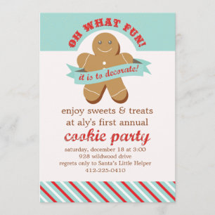 Convite Que Divertido! - Cookie Exchange Party