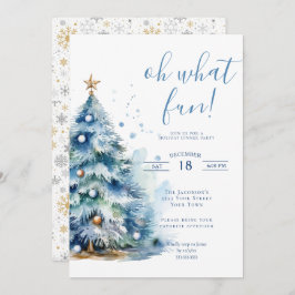 Convite Que festa de Janto de Natal divertida