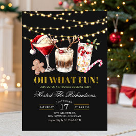 Convite Que Festa de Natal Divertida
