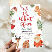 Que festa de Natal divertida Papais noeis de Natal