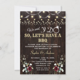 Convite Quebra As Luzes Florais Da Borgonha Após Eu Fazer 