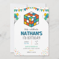 Quebra-cabeça Cube Birthday
