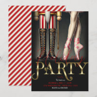 Quebra-Nozes e Bailarina Festa de Natal Preto Dour