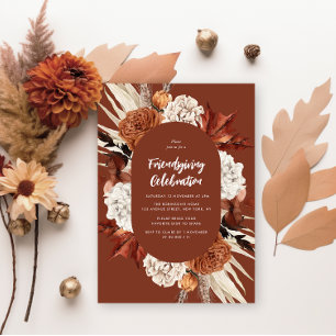 Convite Queda deixa a comemoração de amizade