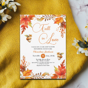 Convite Queda do Chá de fraldas Floral Boho