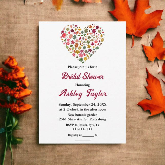 Convite Queda Elegante deixa Chá de panela romântico do co (Criador carregado)