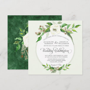 Convite Queda Floresta Inverna Madeira Boêmia BOHO Aquarel