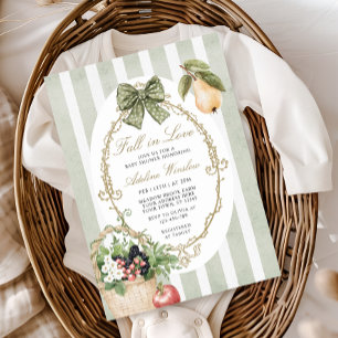 Convite Queda no Chá de fraldas de sábio Whimsical