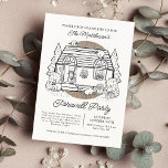 Convite Queda no Funny Raccoon House Farewell Party<br><div class="desc">Esta engraçada convite de festas de despedida ilustrada é perfeita para celebrar alguém especial a você enquanto embarcam numa nova aventura! Apresentando a arte original de uma confortável cheio de casacos no outono de guaxinins maliciosos e bombas de queda contra uma burpinha texturizada. Tudo que você tem que fazer é...</div>