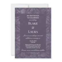 Queda Violeta Preta Muscadine Batik Personalizado