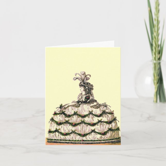 Convite Queen Marie Antoinette ~ Card / Invitations (Frente)
