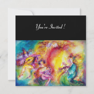 Convite QUEIMANDO O CARNIVAL, Baile de Máscaras de Mardi G