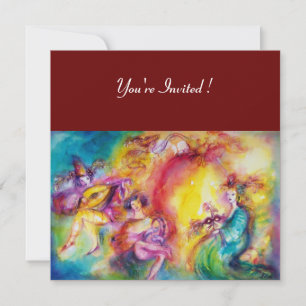 Convite QUEIMANDO O CARNIVAL, Baile de Máscaras de Mardi G