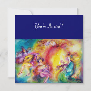 Convite QUEIMANDO O CARNÍVEL, Mardi Gras Mascarada Ball