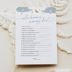 Convite Quem Conhece O Melhor Chá de fraldas Da Estrela De