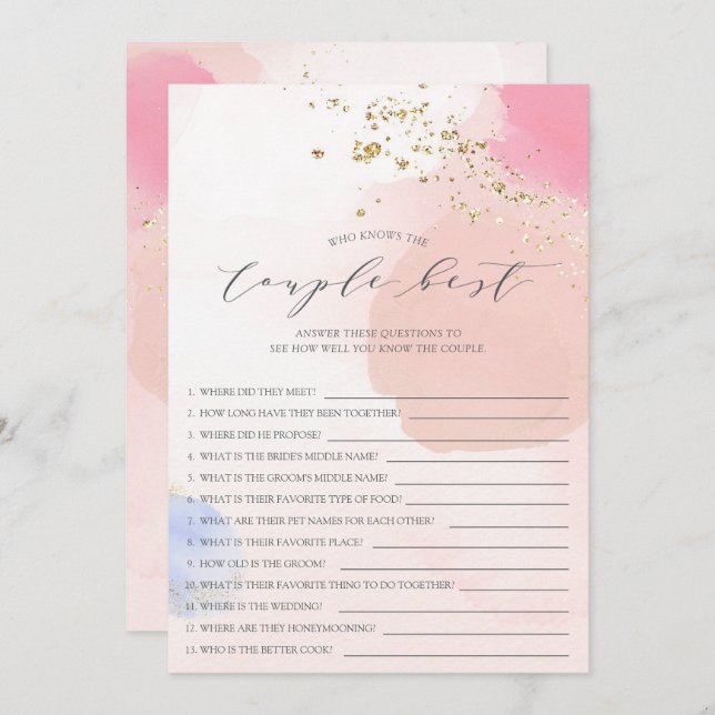 Convite Quem conhece o melhor Chá de panela do evento (Frente/Verso)